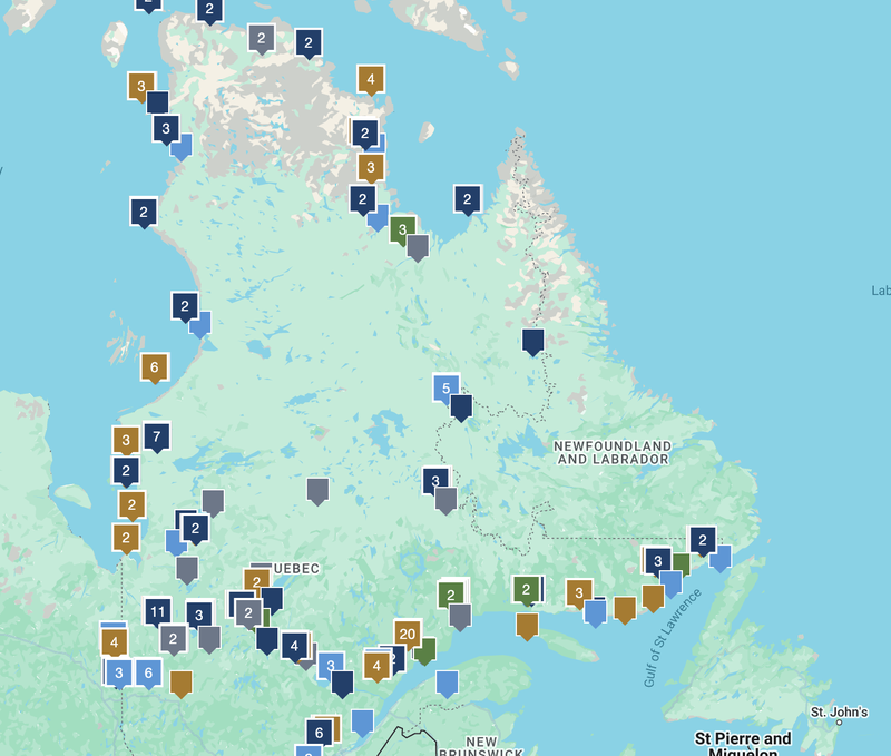 PlanNord - Quebec Map